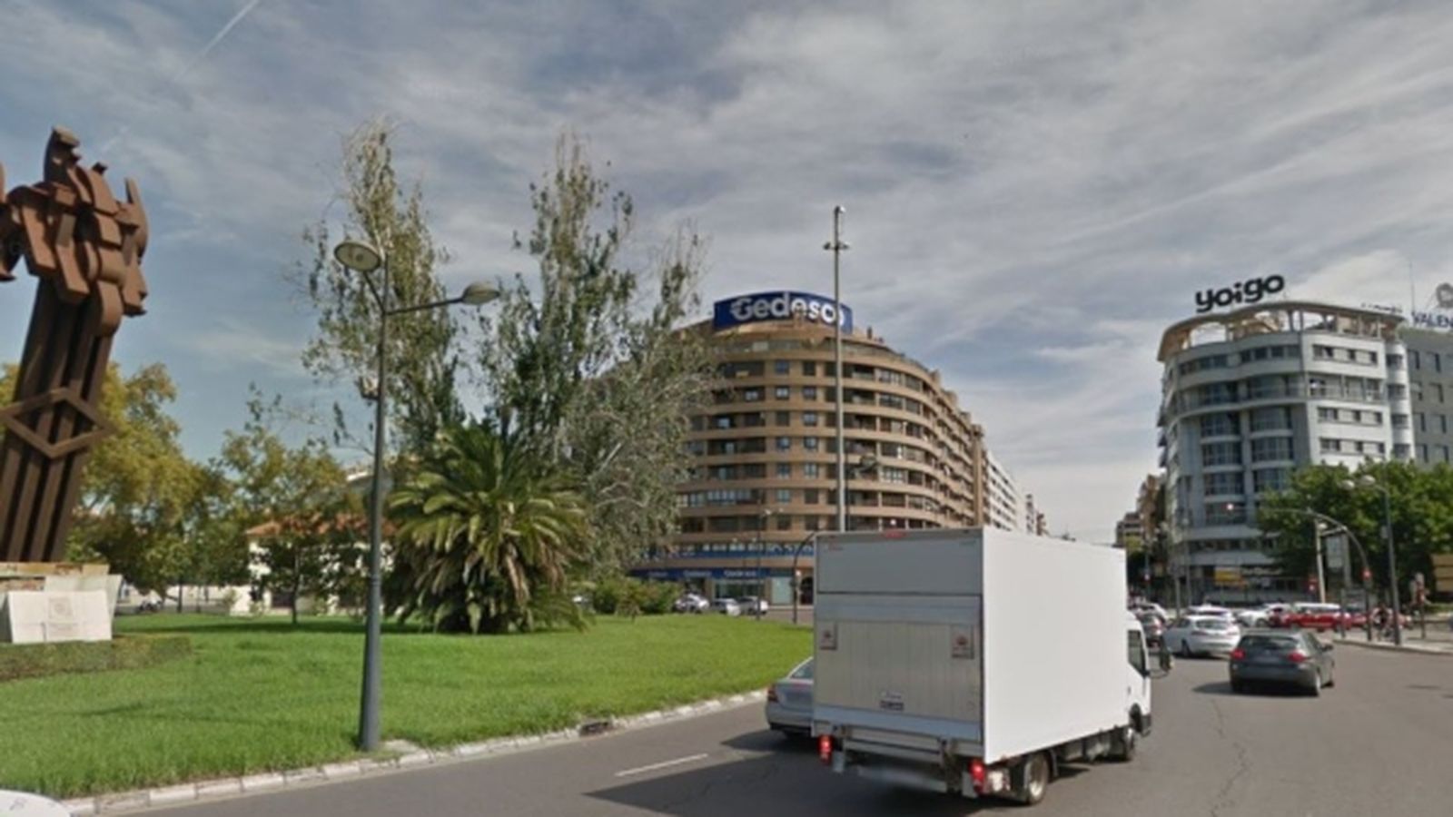 Imatge d'arxiu de la plaça de Saragossa