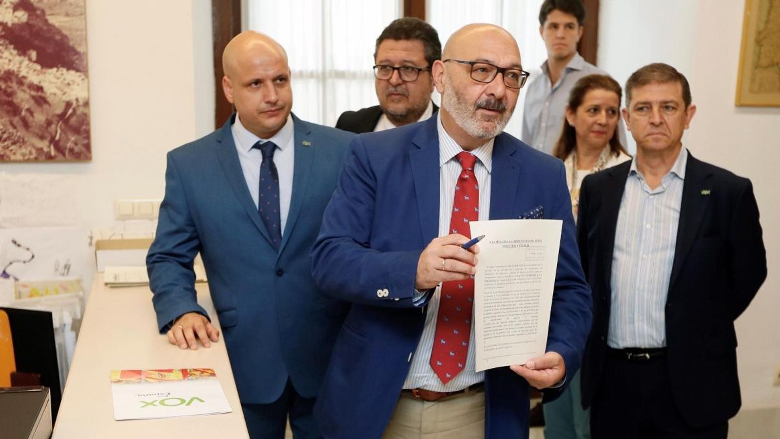 Vox ha presentat aquest dijous en el registre l’esmena la totalitat als pressupostos andalusos