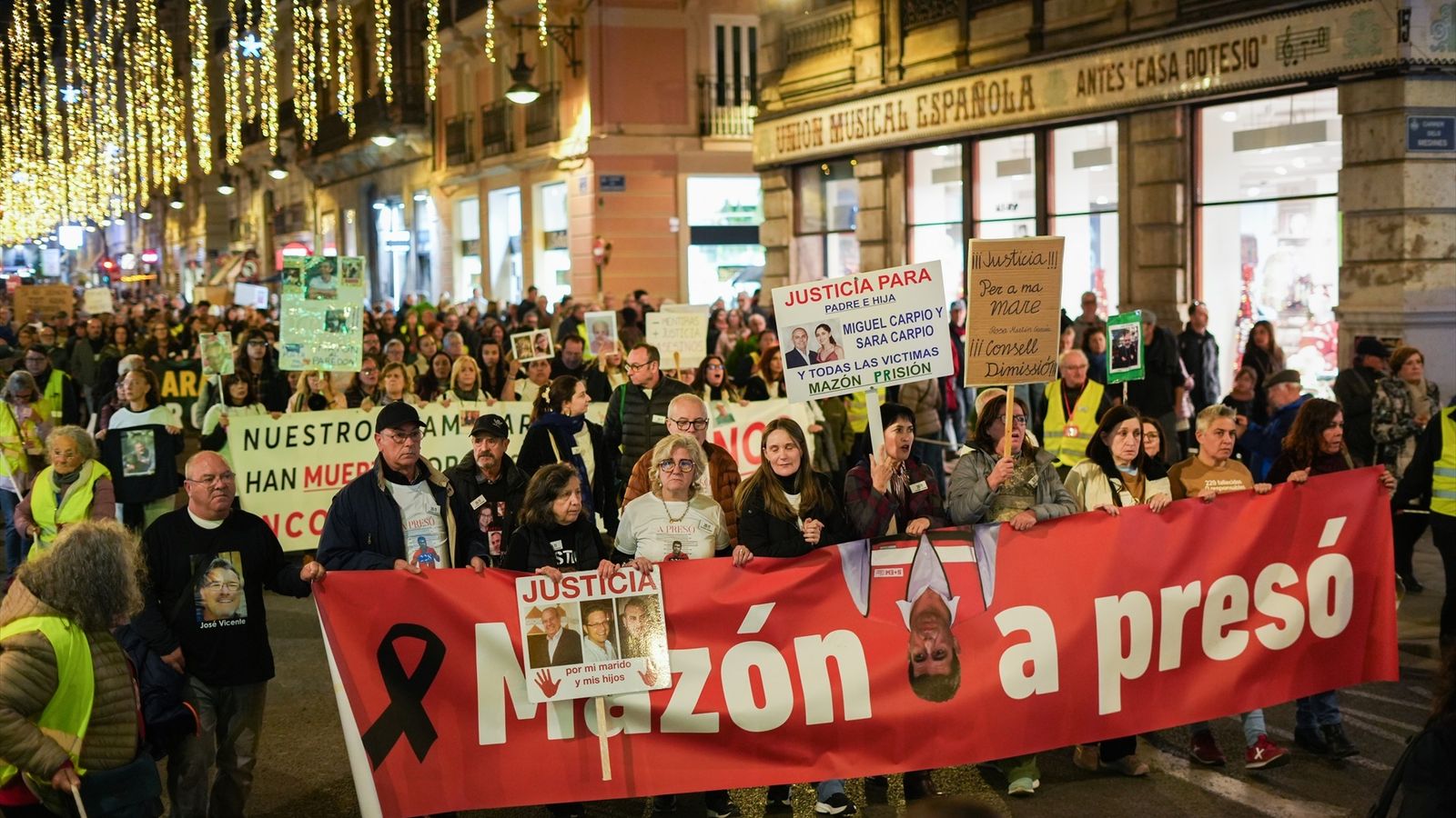 Manifestació amb motiu del primer aniversari de la dana, el 29 d'octubre de 2026