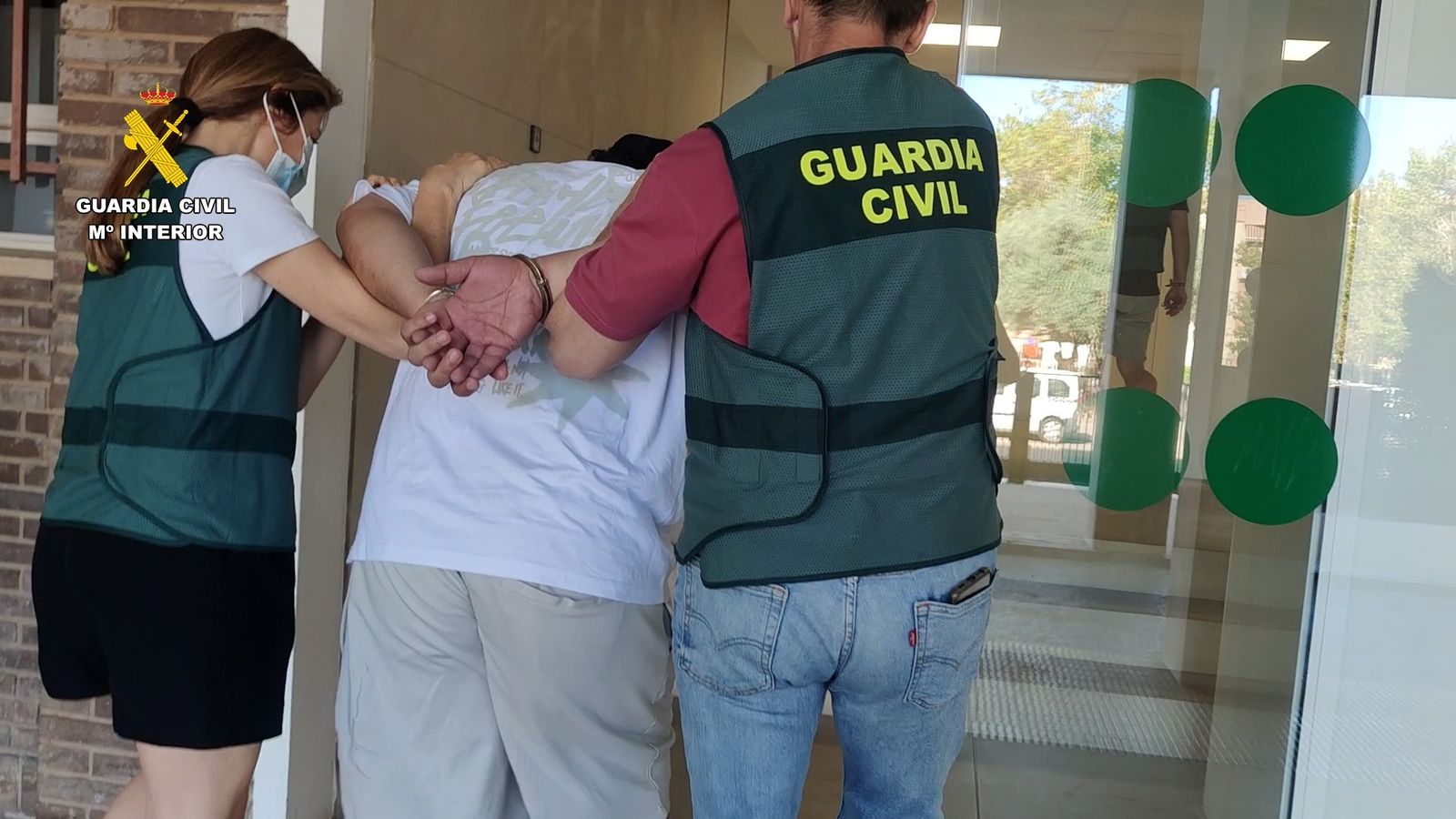 Moment de la detenció