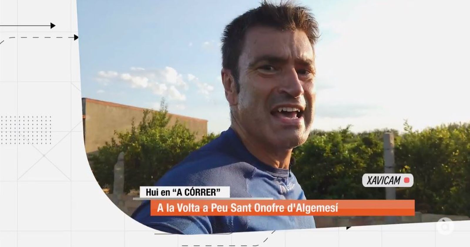 Xavi Blasco, conductor del programa, participa activament de les carreres populars i ens ho conta des de dins com a testimoni en primera persona