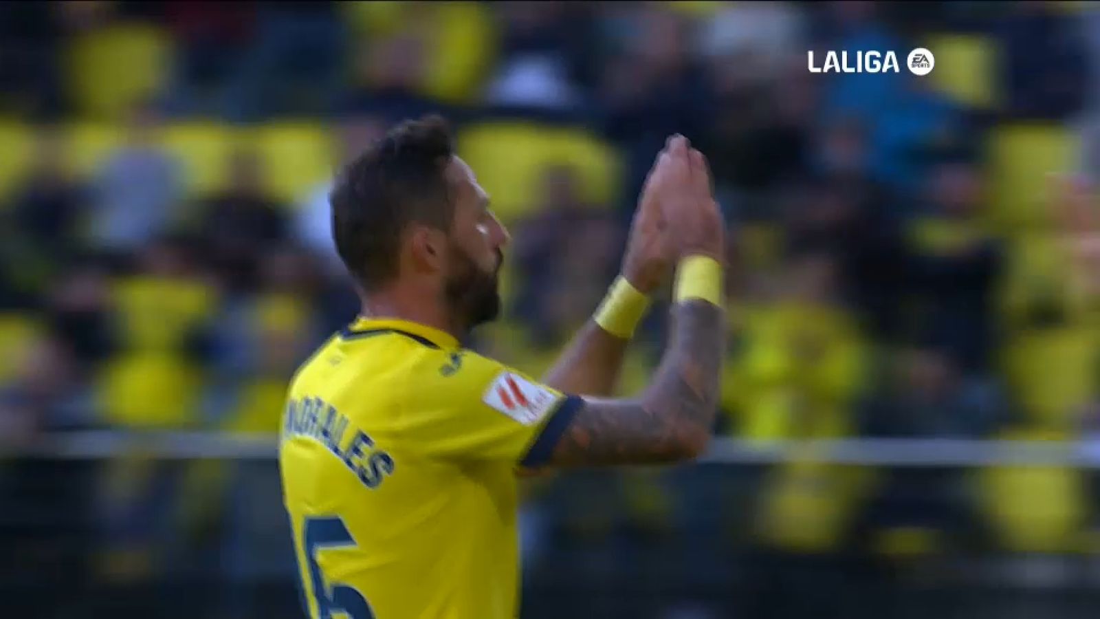 El futbolista del Vila-real, José Luis Morales