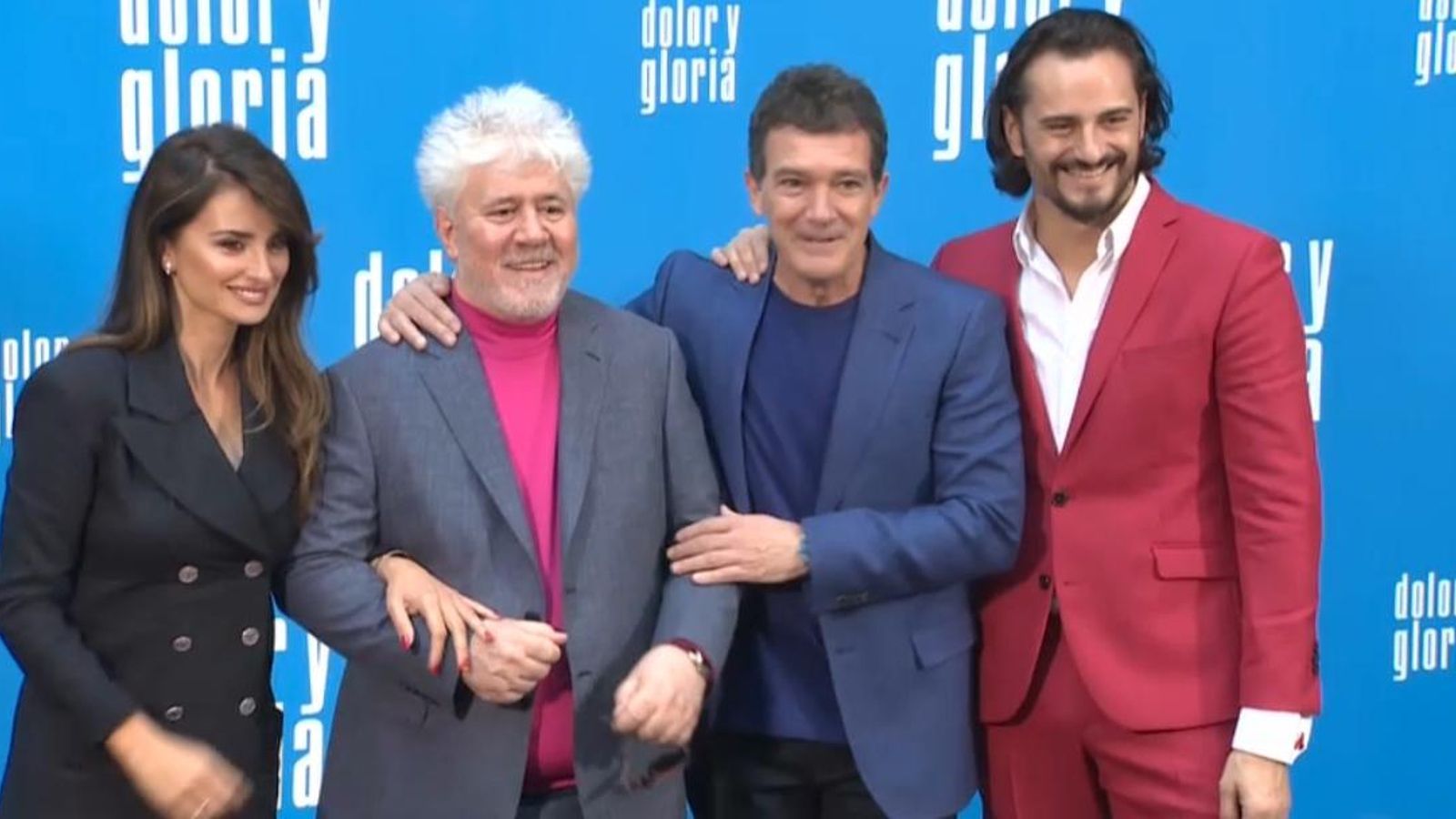 L'equip de 'Dolor y gloria', encapçalat pel director manxec Pedro Almodóvar