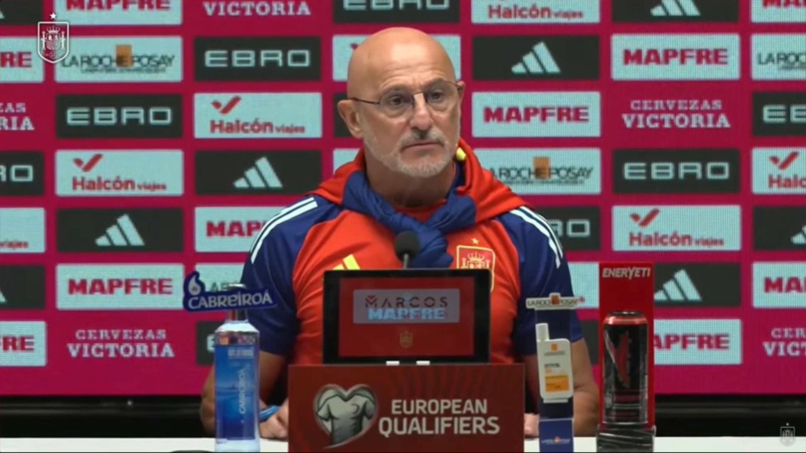 El seleccionador espanyol, Luis de la Fuente El seleccionador espanyol, Luis de la Fuente