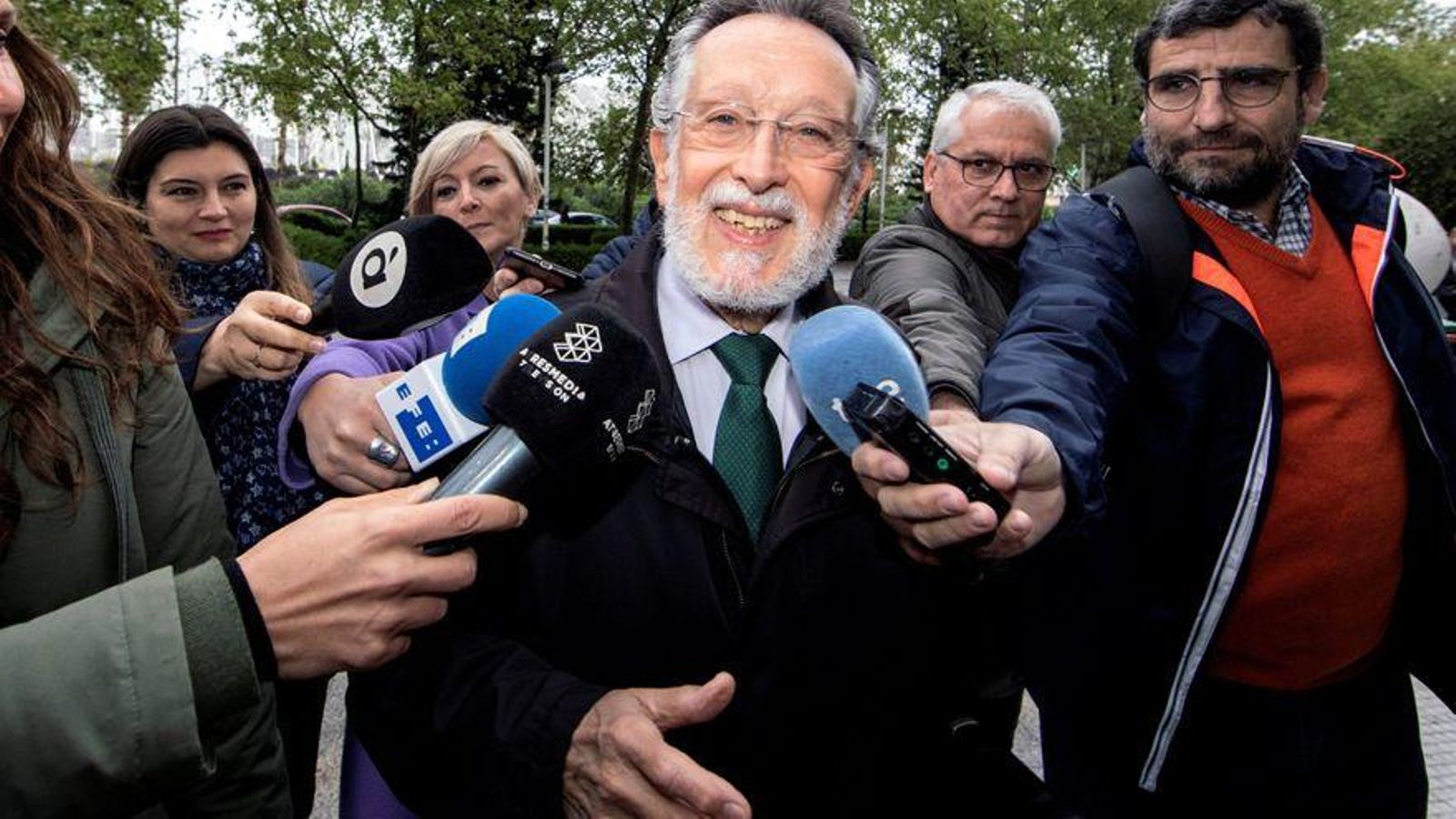 Alfonso Grau, en una visita als jutjats en una imatge d'arxiu