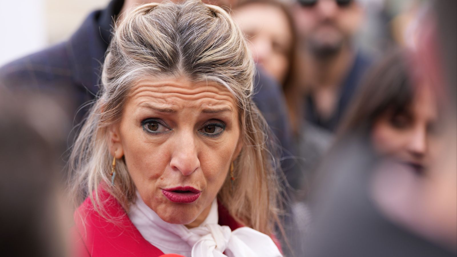 La ministra de Treball, Yolanda Díaz, en una imatge d'arxiu