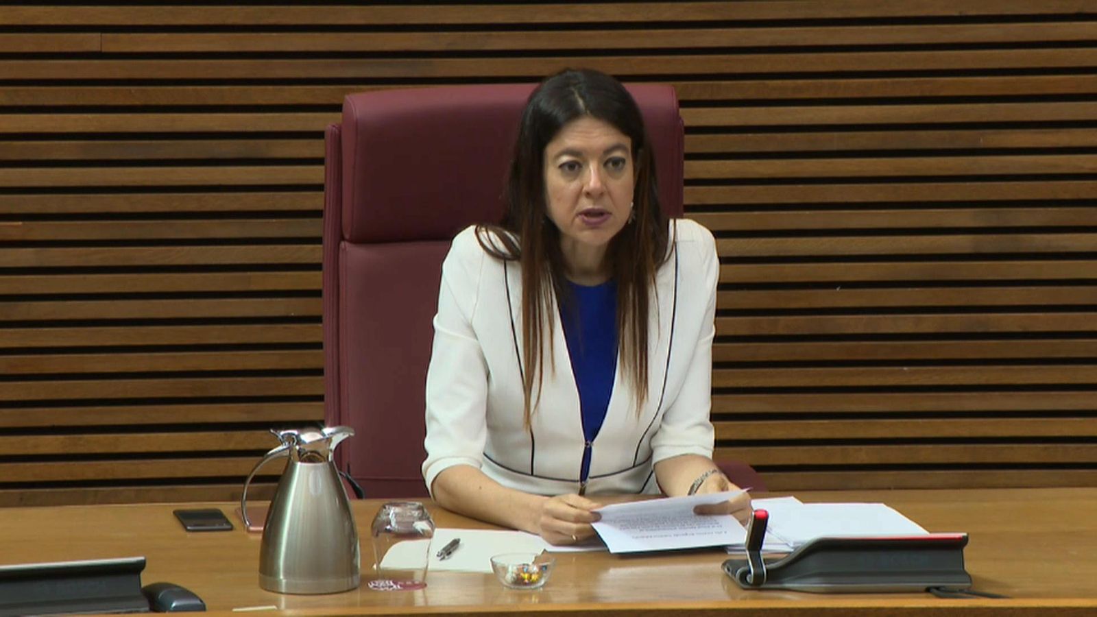 Pascual ha comparegut aquest dimecres en la comissió parlamentària d'Educació i Cultura