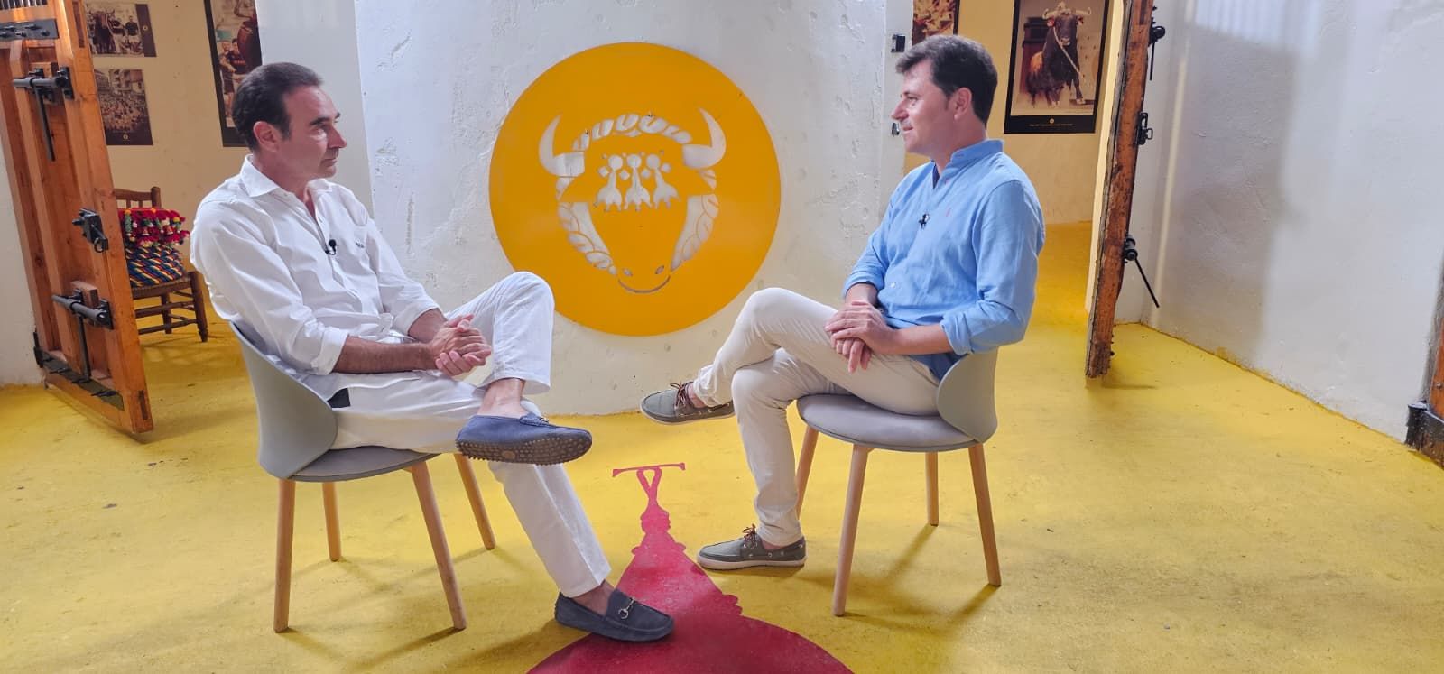 Gravació entrevista amb Enrique Ponce