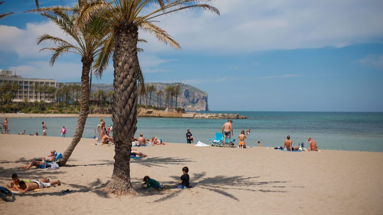 Imatge d'arxiu de la platja de l'Arenal de Xàbia