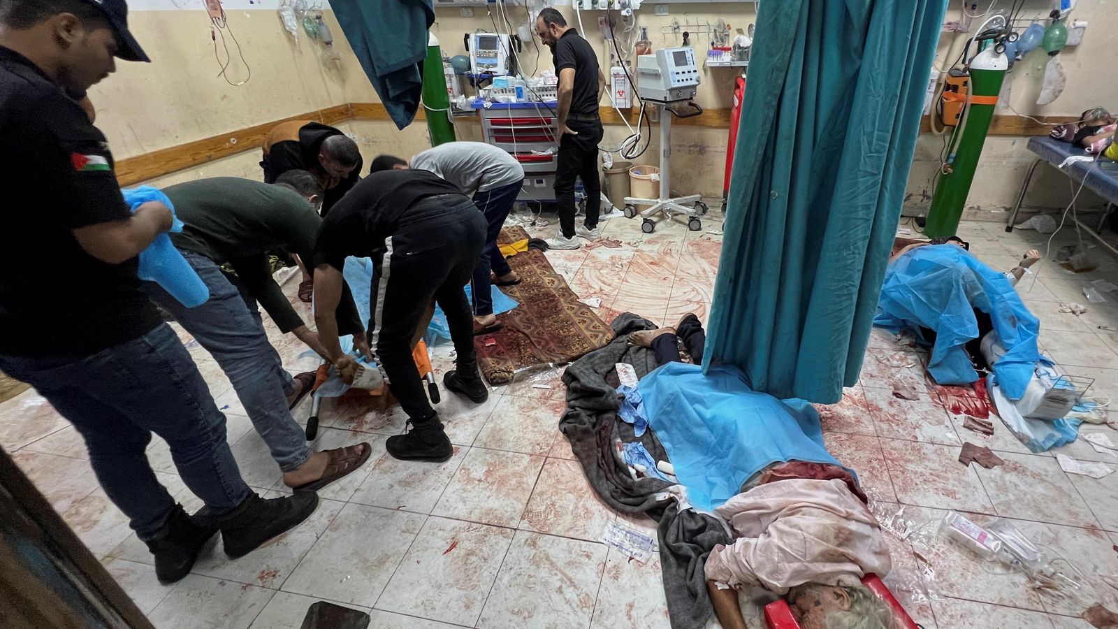 Atenció de ferits a l'hospital indonesi de la Franja de Gaza Atenció de ferits a l'hospital indonesi de la Franja de Gaza