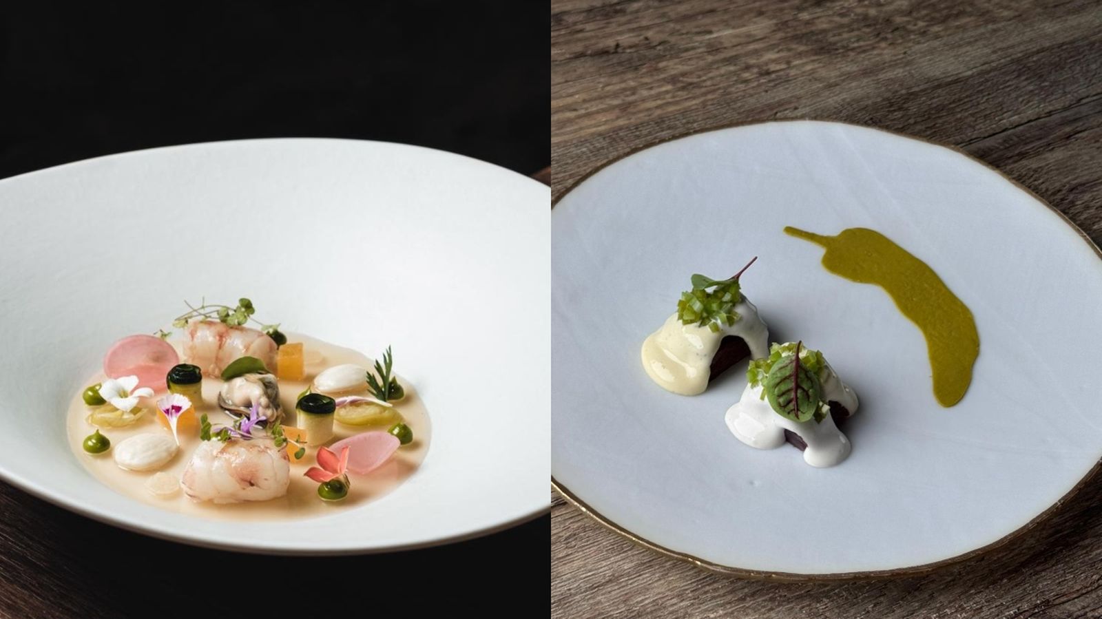 Plats del restaurant Arrels, a Sagunt