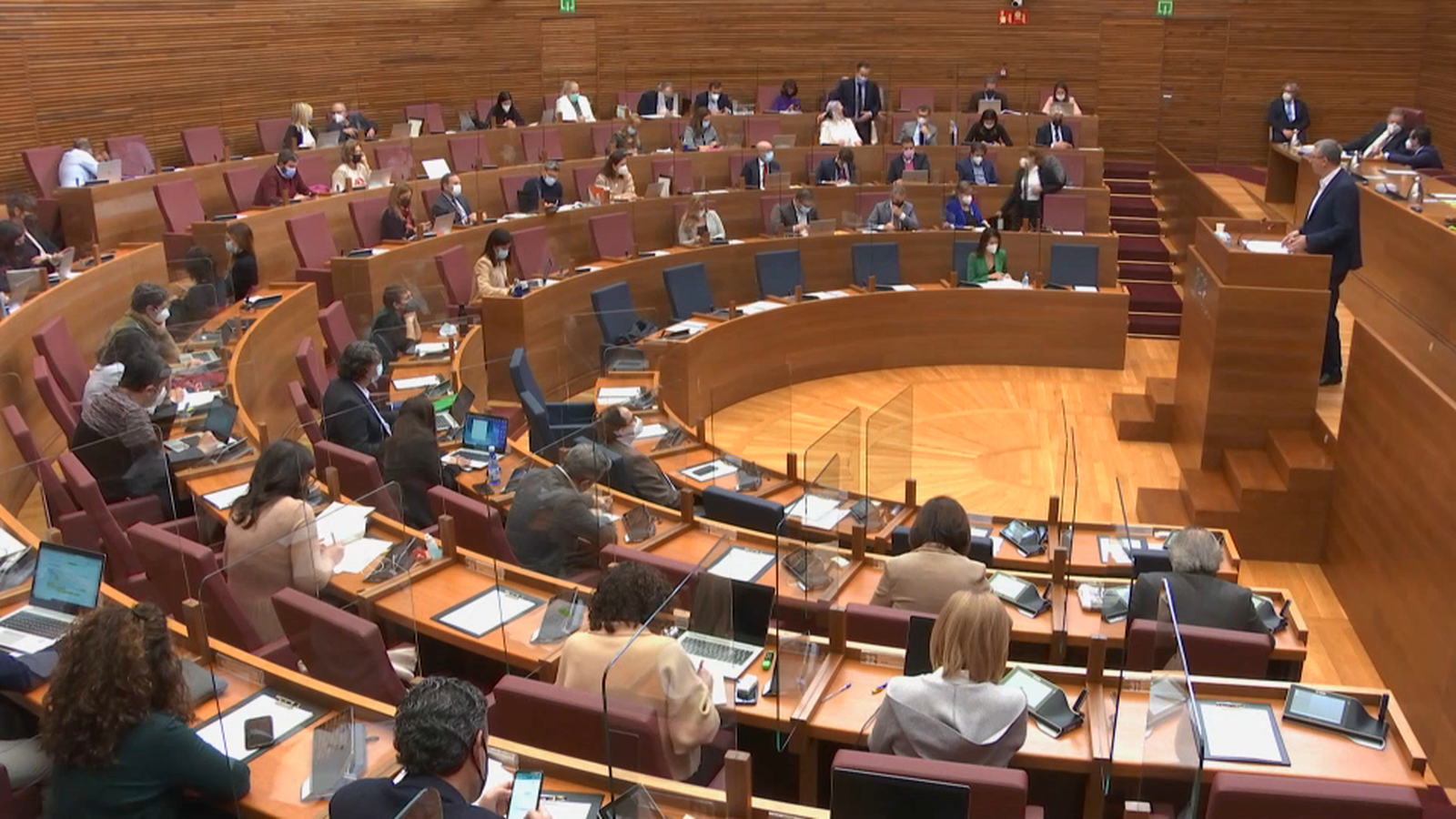 El ple de les Corts, aquest dimecres