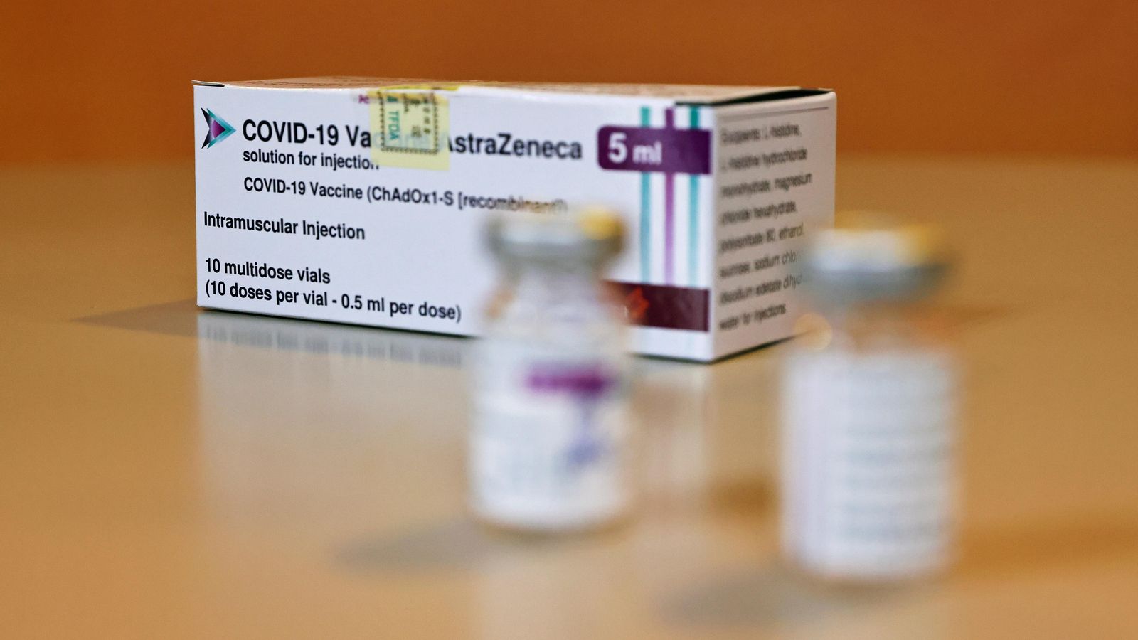 Dosis de la vacuna d'AstraZeneca