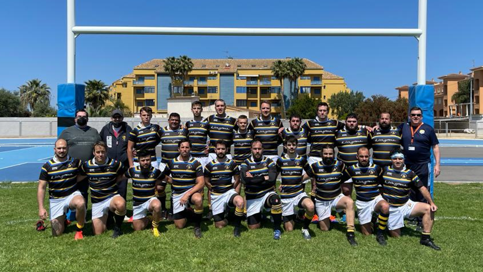 Els integrants del Dénia Barbarians Marina Alta, en una imatge d'arxiu