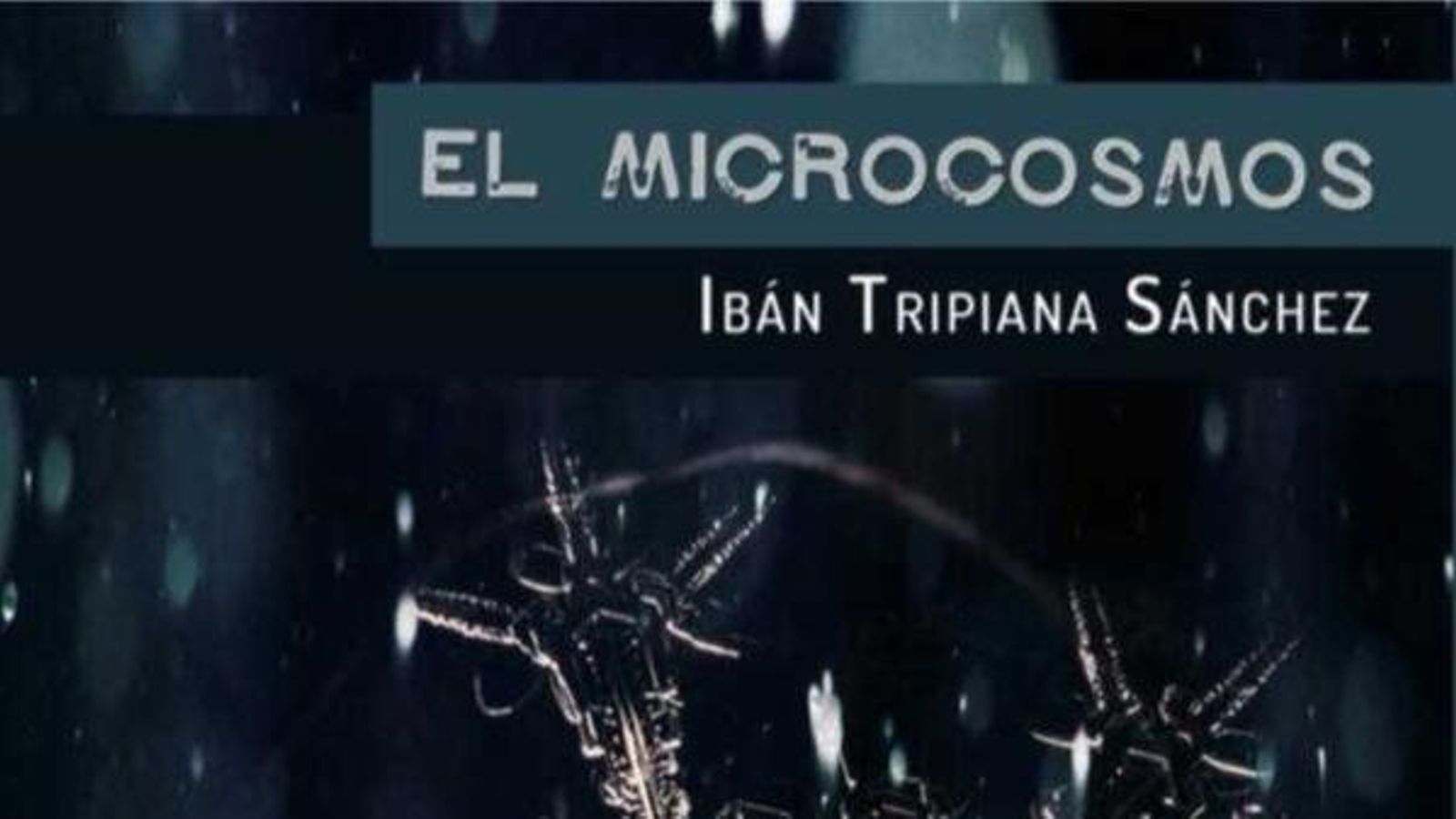 Part de la portada del llibre "El Microcosmos" del castellonenc Ibán Tripiana.