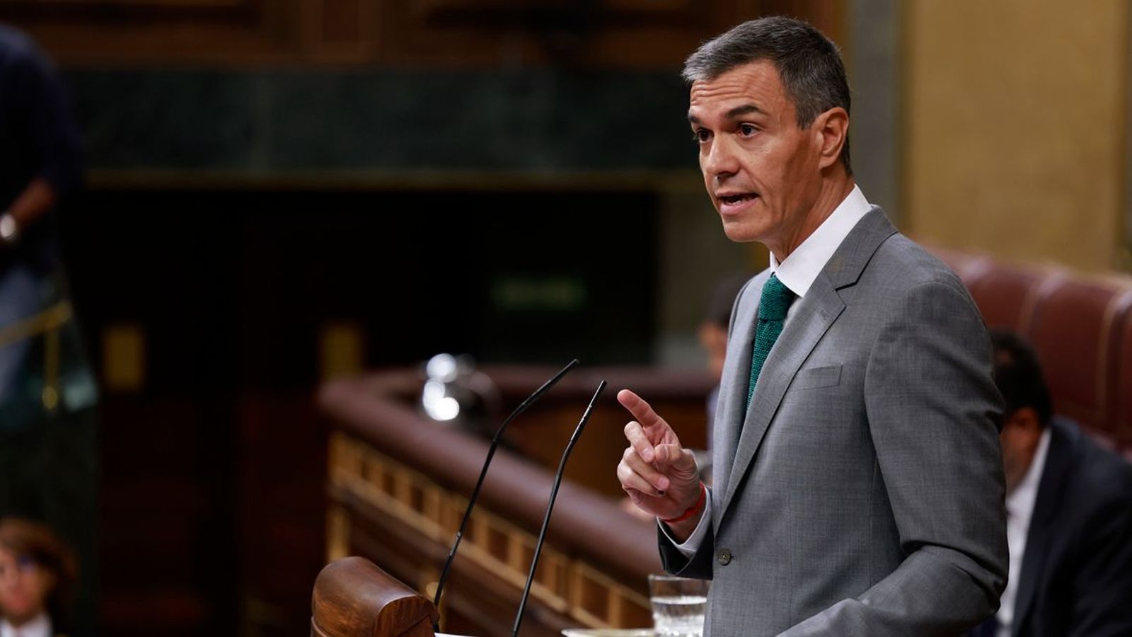 El president del govern espanyol Pedro Sánchez compareix al Congrés