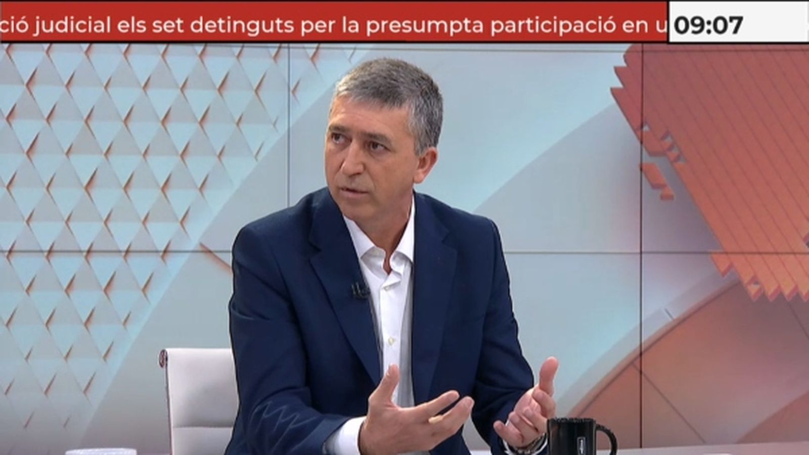 Rafael Climent en 'À Punt Notícies matí'