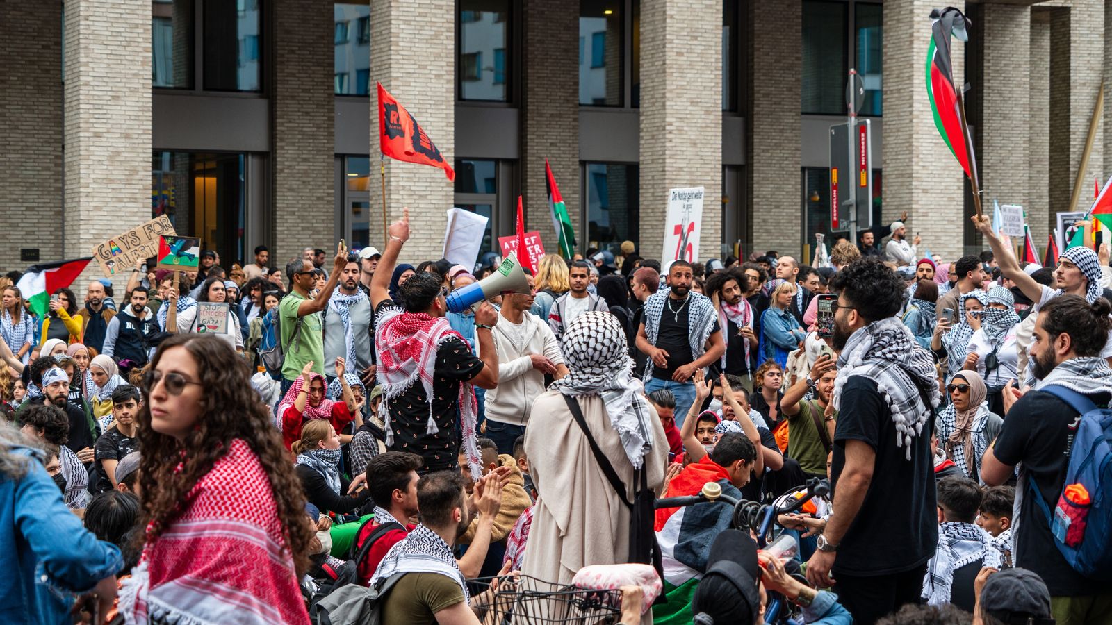 Imatge d'arxiu d'una manifestació propalestina a Berlin el maig passat