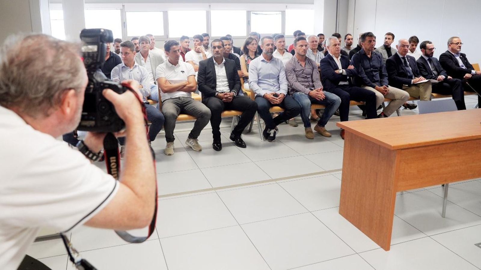 Dia d'inici del macrojuí contra els 42 acusats, el passat 3 de setembre