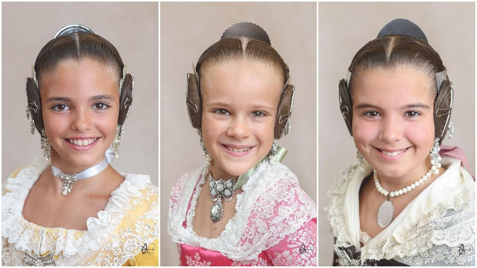 D'esquerra a dreta: Paula Nieto, Vera Pérez i Daniela Font