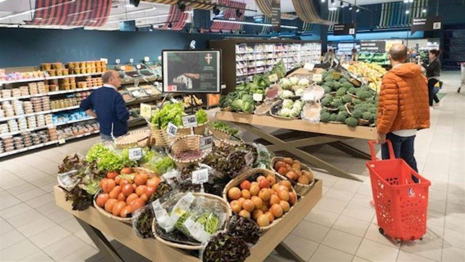 El preu dels aliments al supermercat