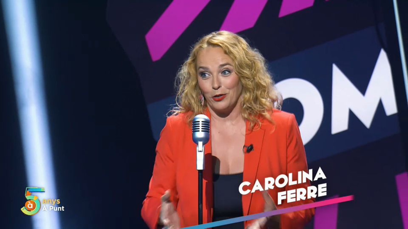 El monòleg de Carolina Ferre en l'especial de Comediants