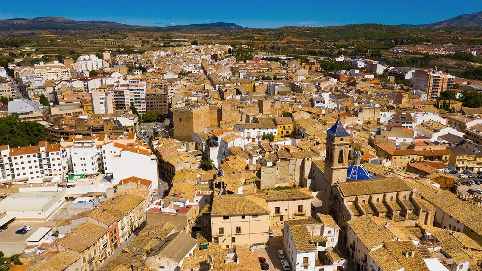 Imatge aèria de Requena