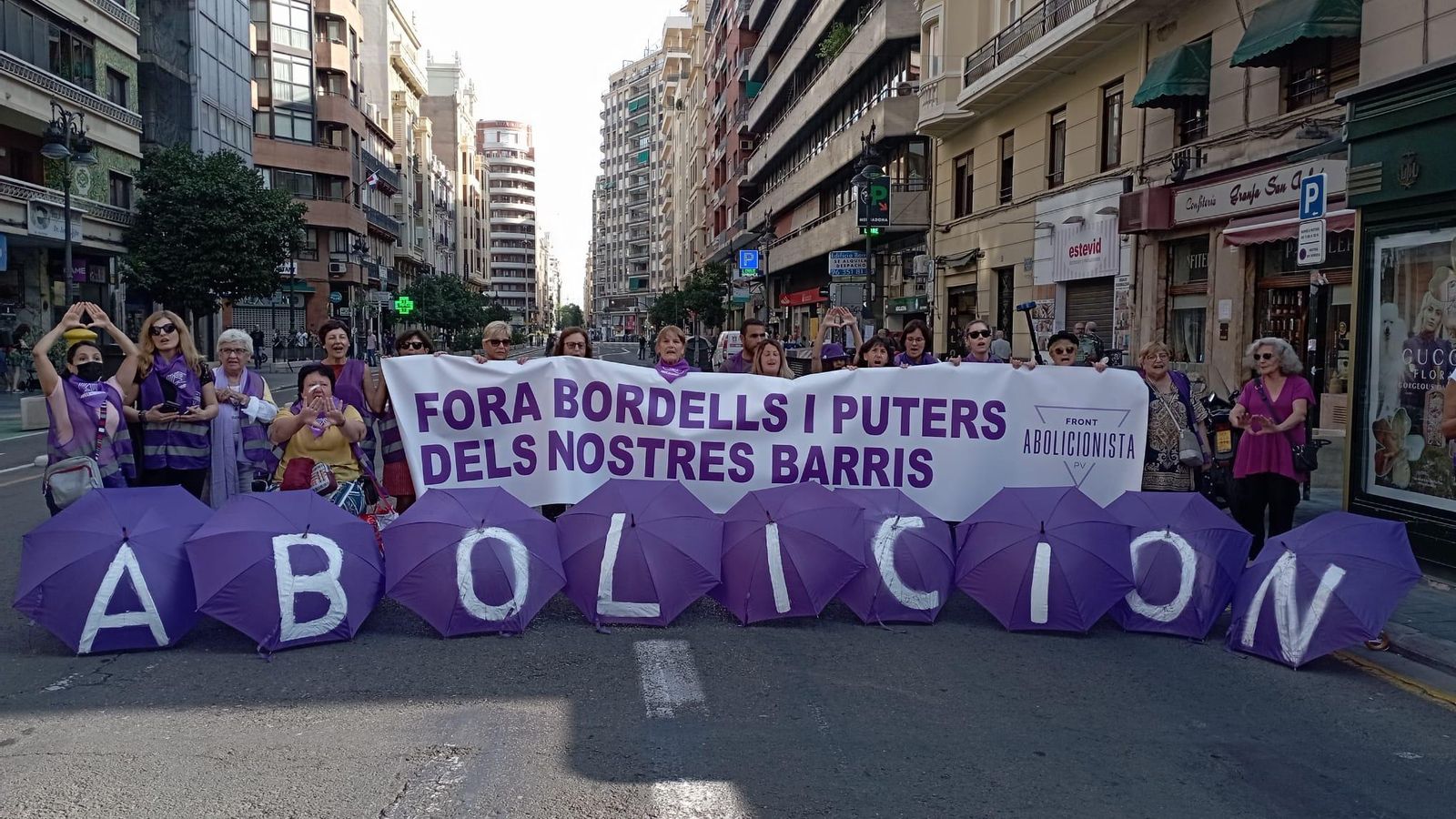 Acte del Front Abolicionista del País Valencià aquest dijous
