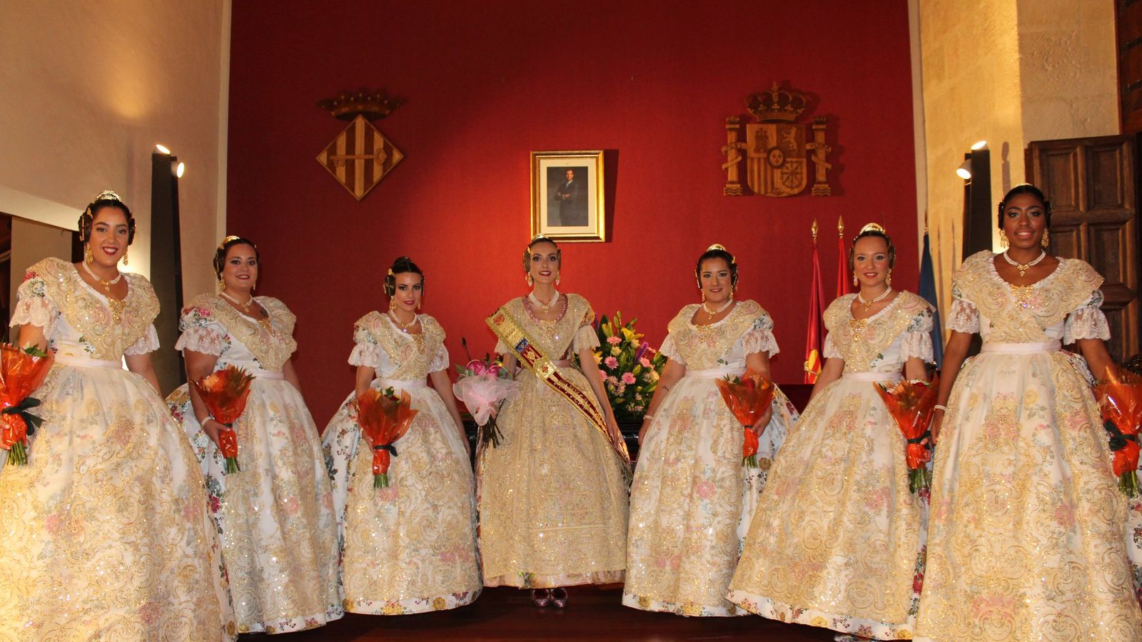 Imatge d'arxiu de la proclamació de Falles d'Alzira 2020