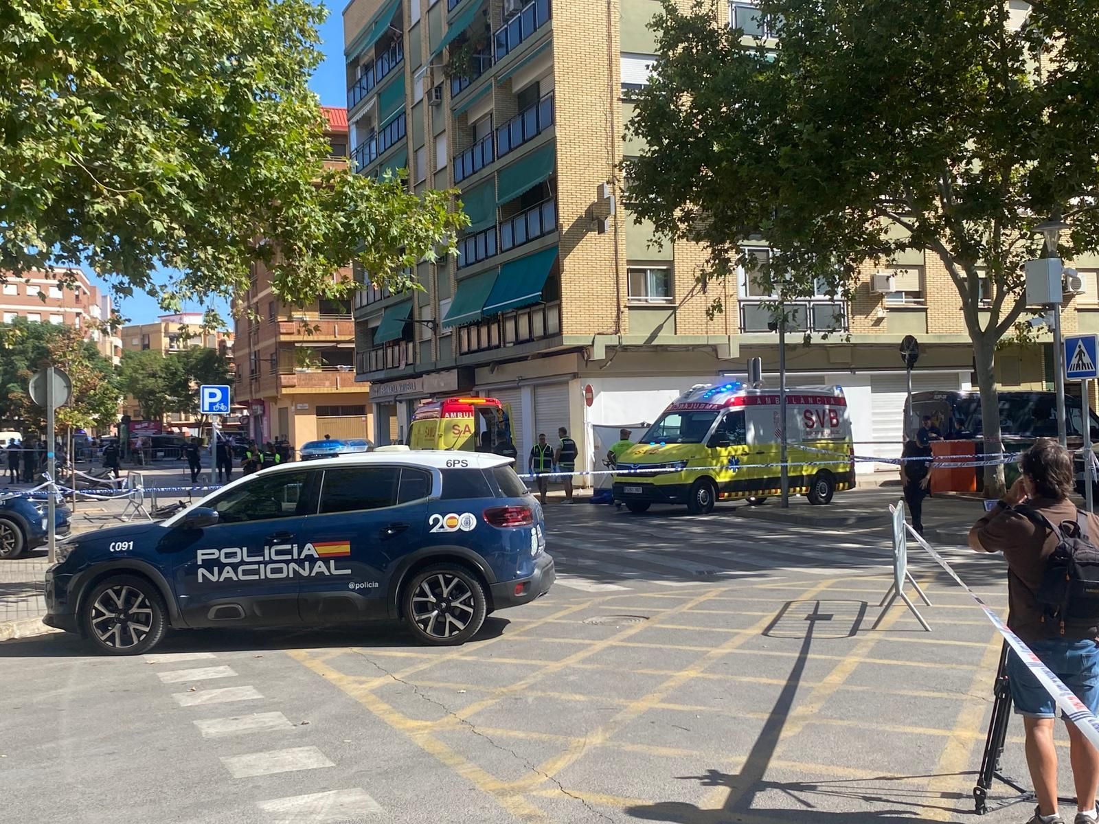 Una imatge de la zona on s'ha registrat el tiroteig Una imatge de la zona on s'ha registrat el tiroteig