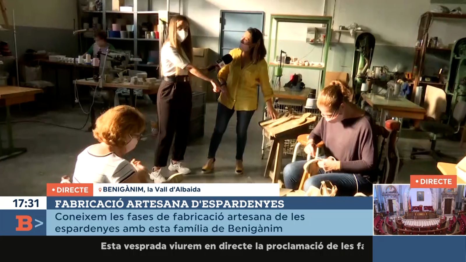 14.10.2021 | Taller d’espardenyes