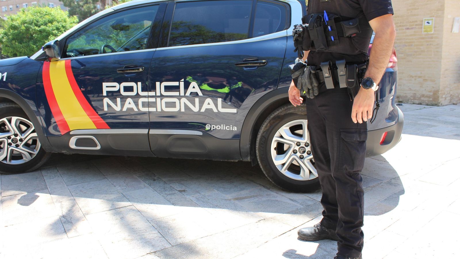 Un agent, en una imatge d'arxiu