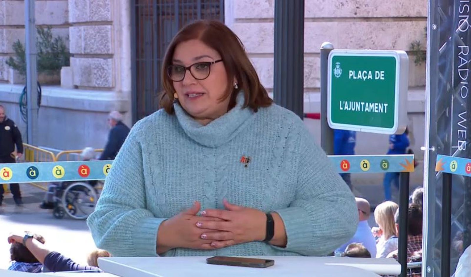 Reyes Martí ha comentat la mascletà d'aquest divendres