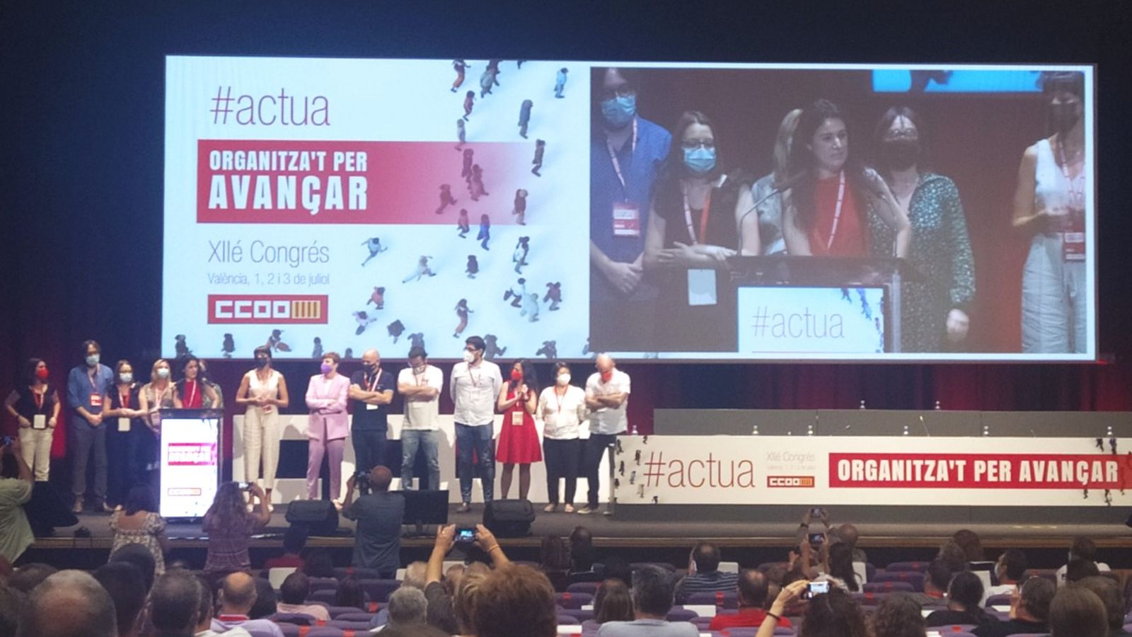 Ana Garcia ha sigut escollida en el Congrés del sindicat