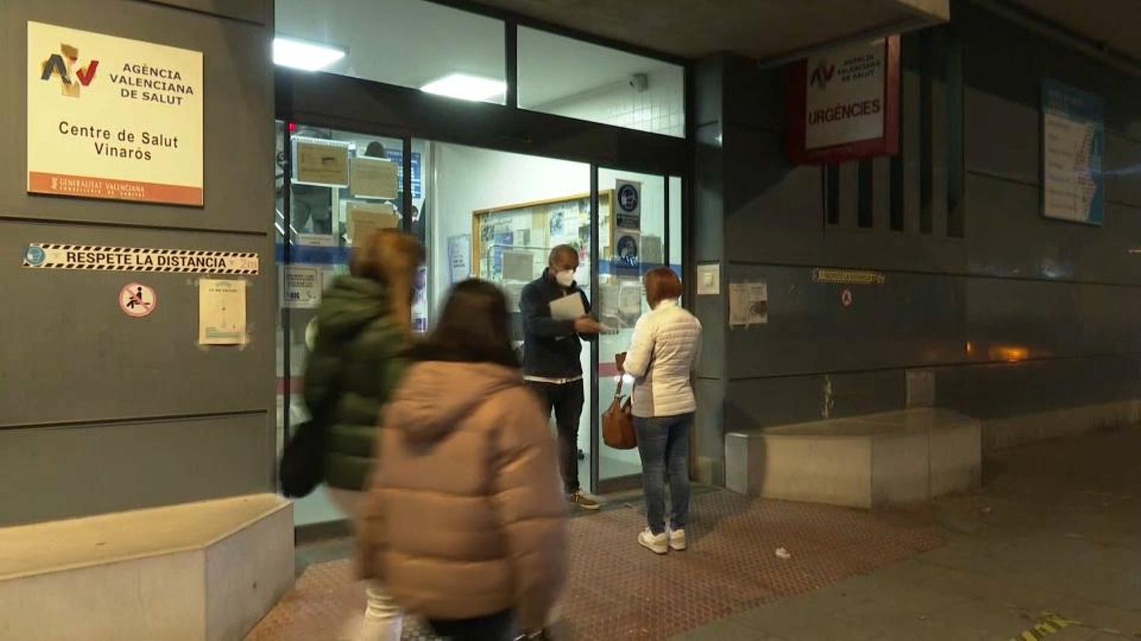 Imatge del centre de salut de Vinaròs, on s'han produït els fets