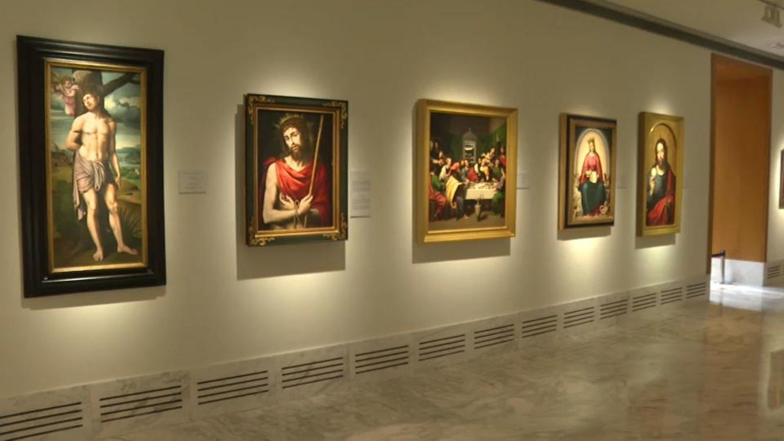 Nova sala Joan de Joanes al Museu de Belles Arts de València