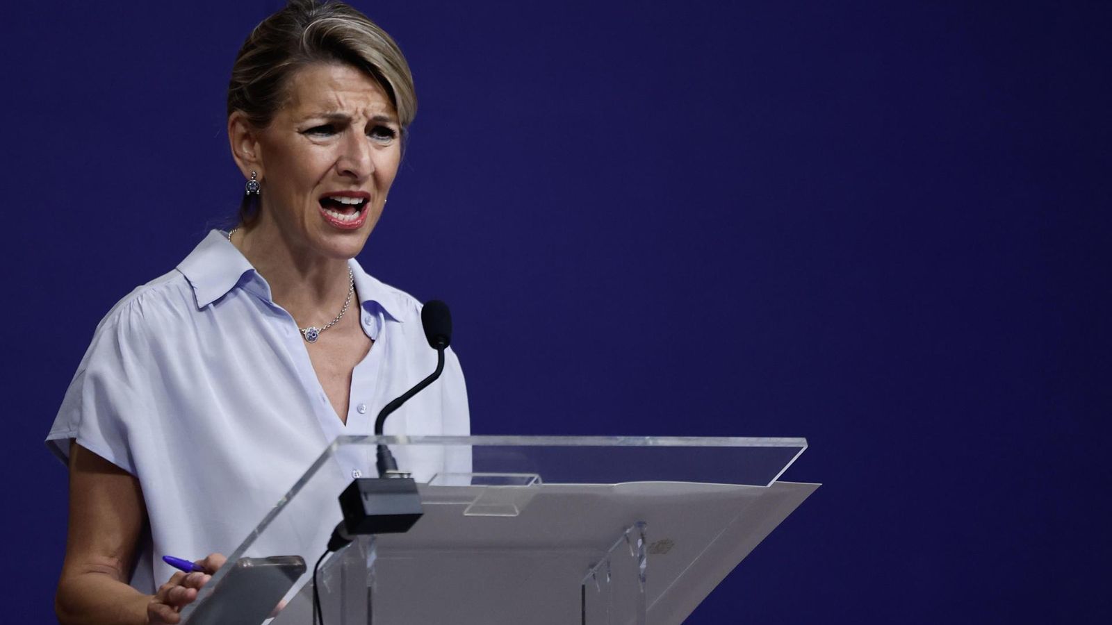 Yolanda Díaz compareix esta vesprada des del Ministeri de Treball Yolanda Díaz compareix esta vesprada des del Ministeri de Treball