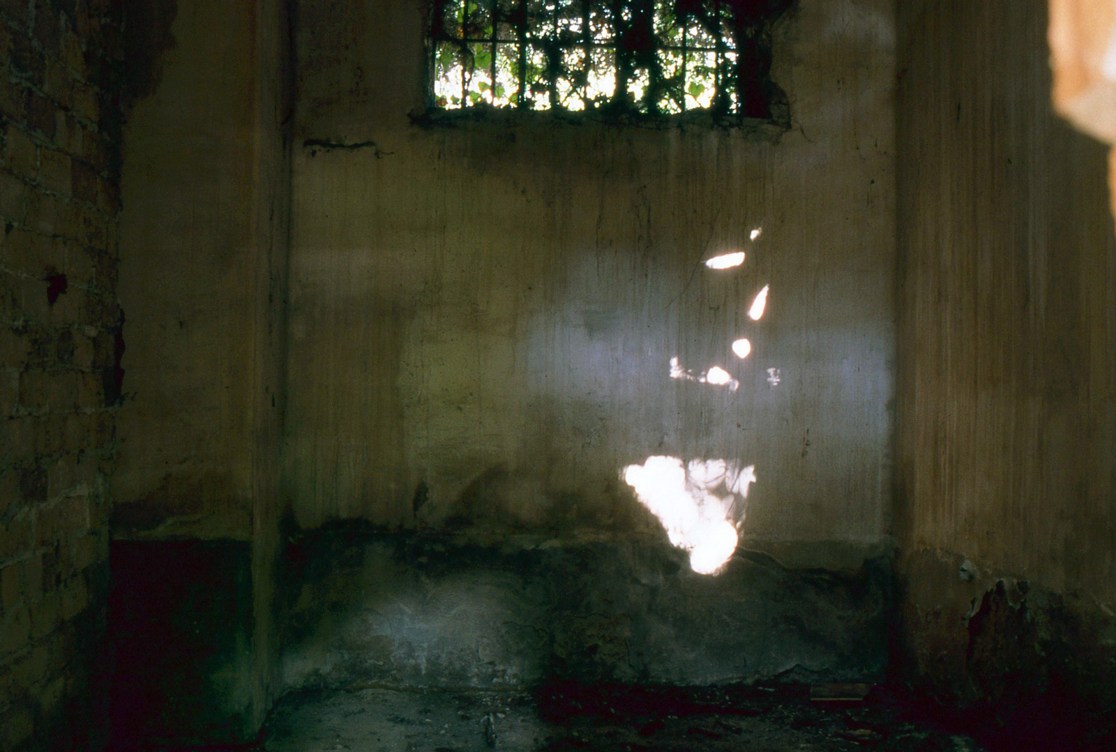 Habitacle del Museu de Belles Arts ja desaparegut on el sarcòfag va estar tapiat durant 4 dècades