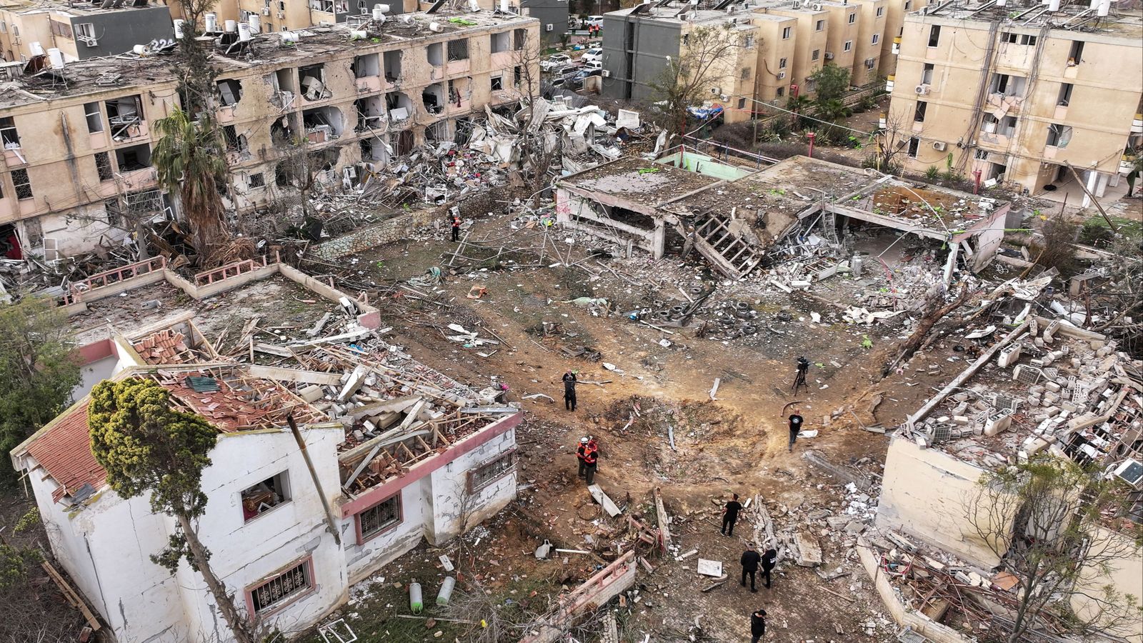 La ciutat israeliana de Dimona bombardejada per l'Iran