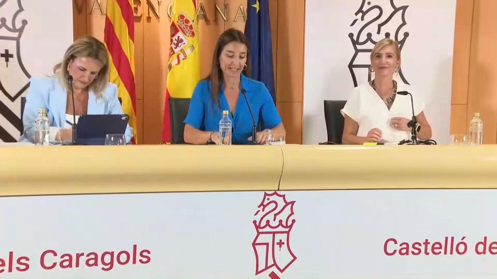 Roda de premsa posterior al ple del Consell
