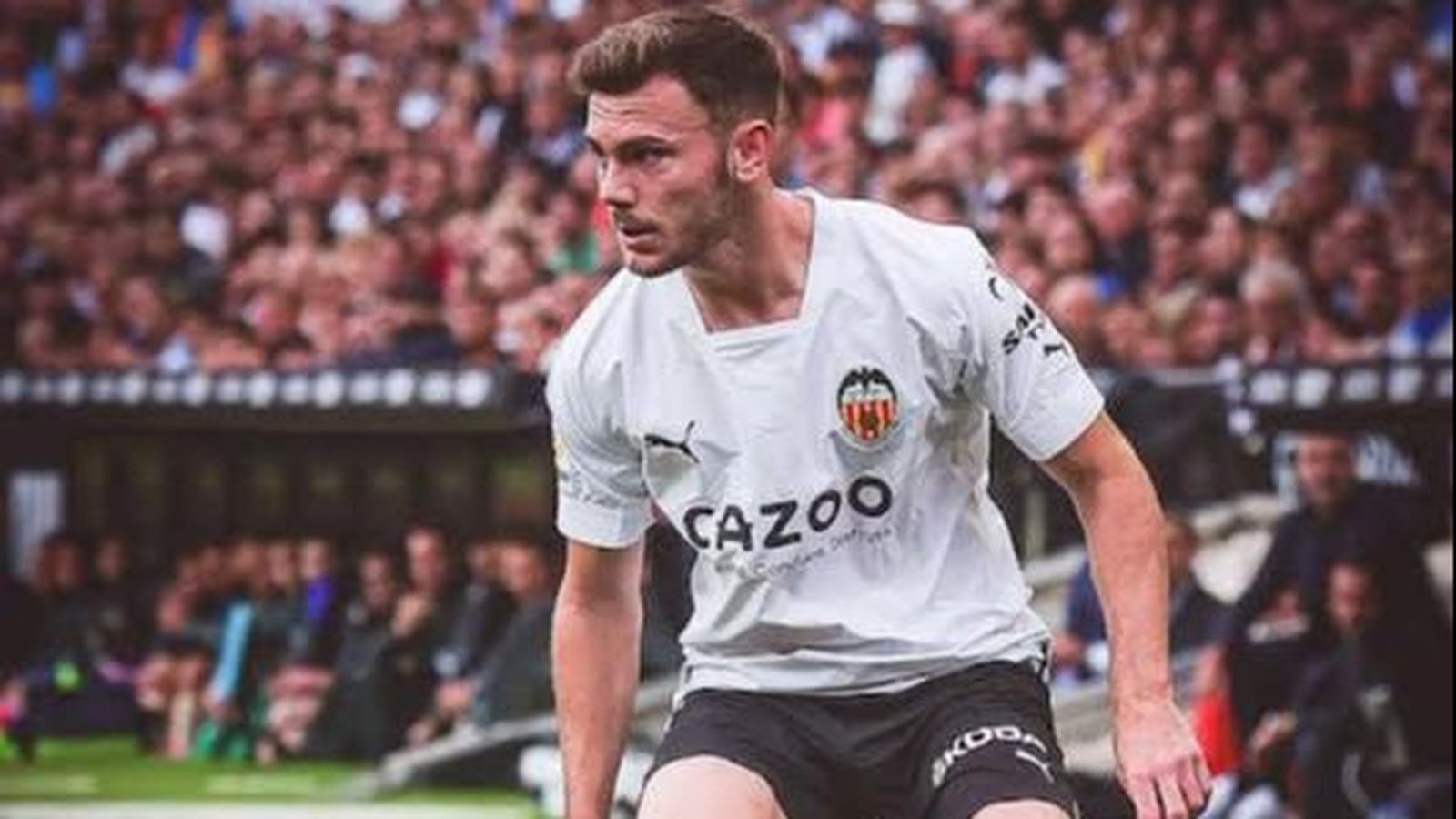 El jugador del València, Toni Lato