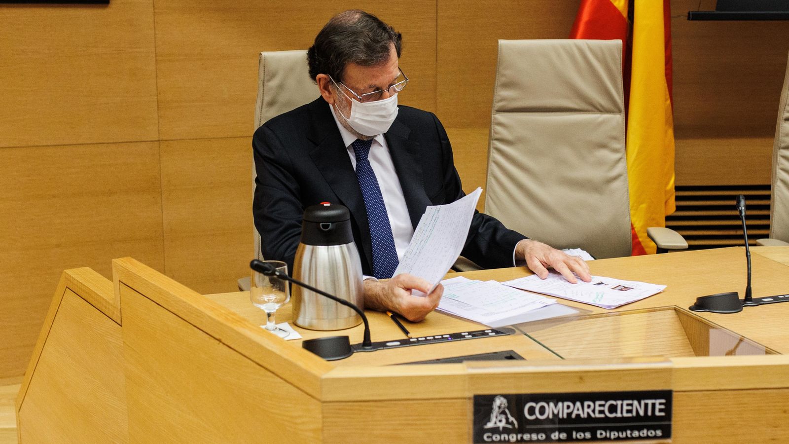 Rajoy, aquest dilluns, al Congrés dels Diputats