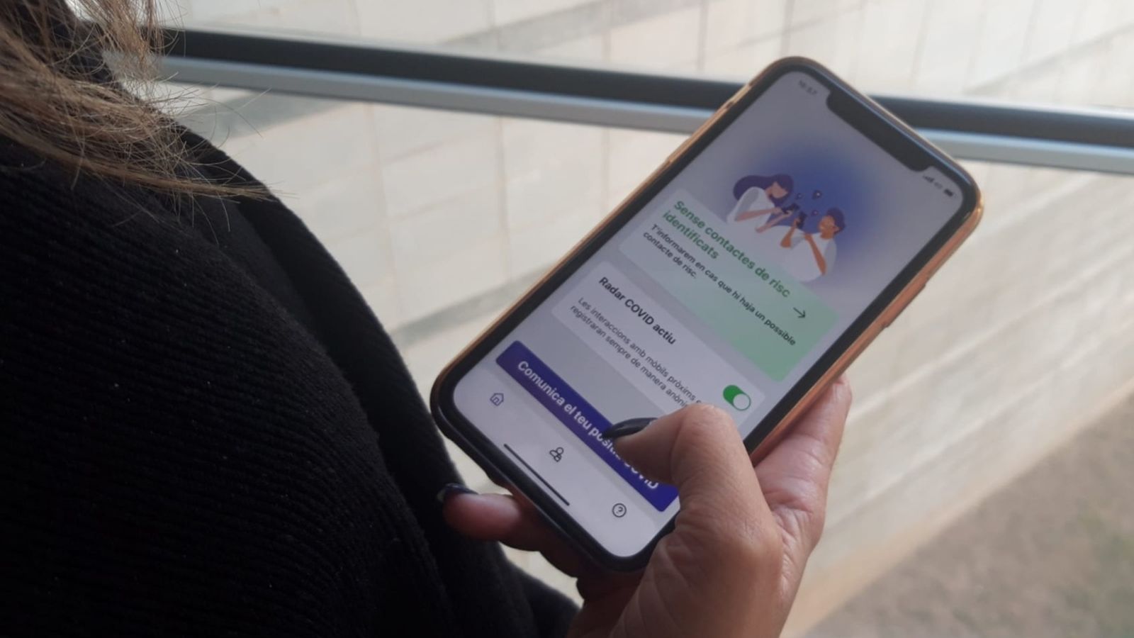 Radar Covid empra tecnologia Bluetooth de baix consum i funciona de manera completament anònima