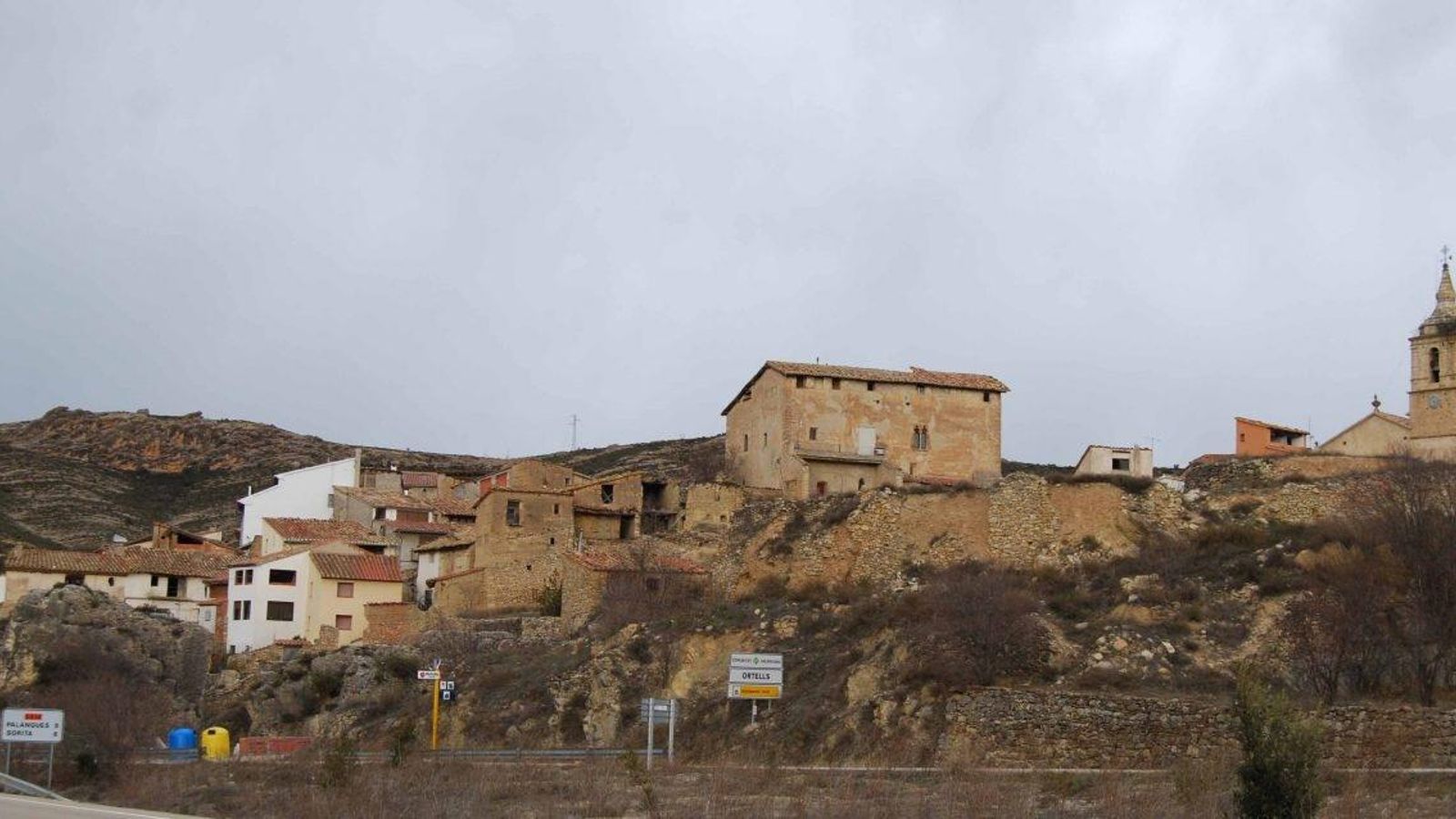 El municipi d'Ortells, als Ports