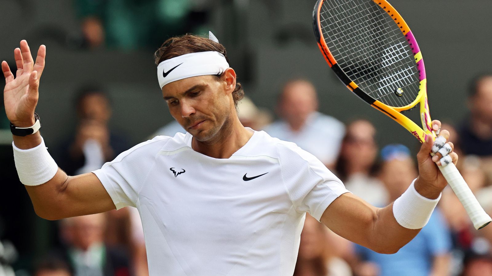 Rafa Nadal havia de jugar les semifinals contra Kyrgios