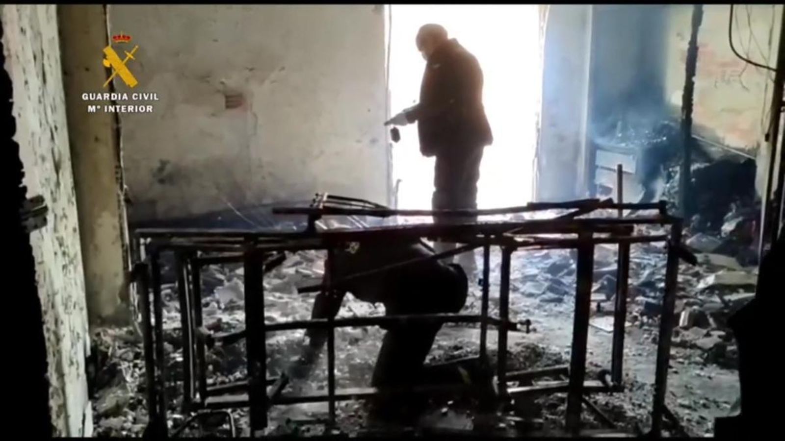 Nou persones van morir en l'incendi registrat en una residència d'ancians de Montcada en 2022, a causa d'un curtcircuit.