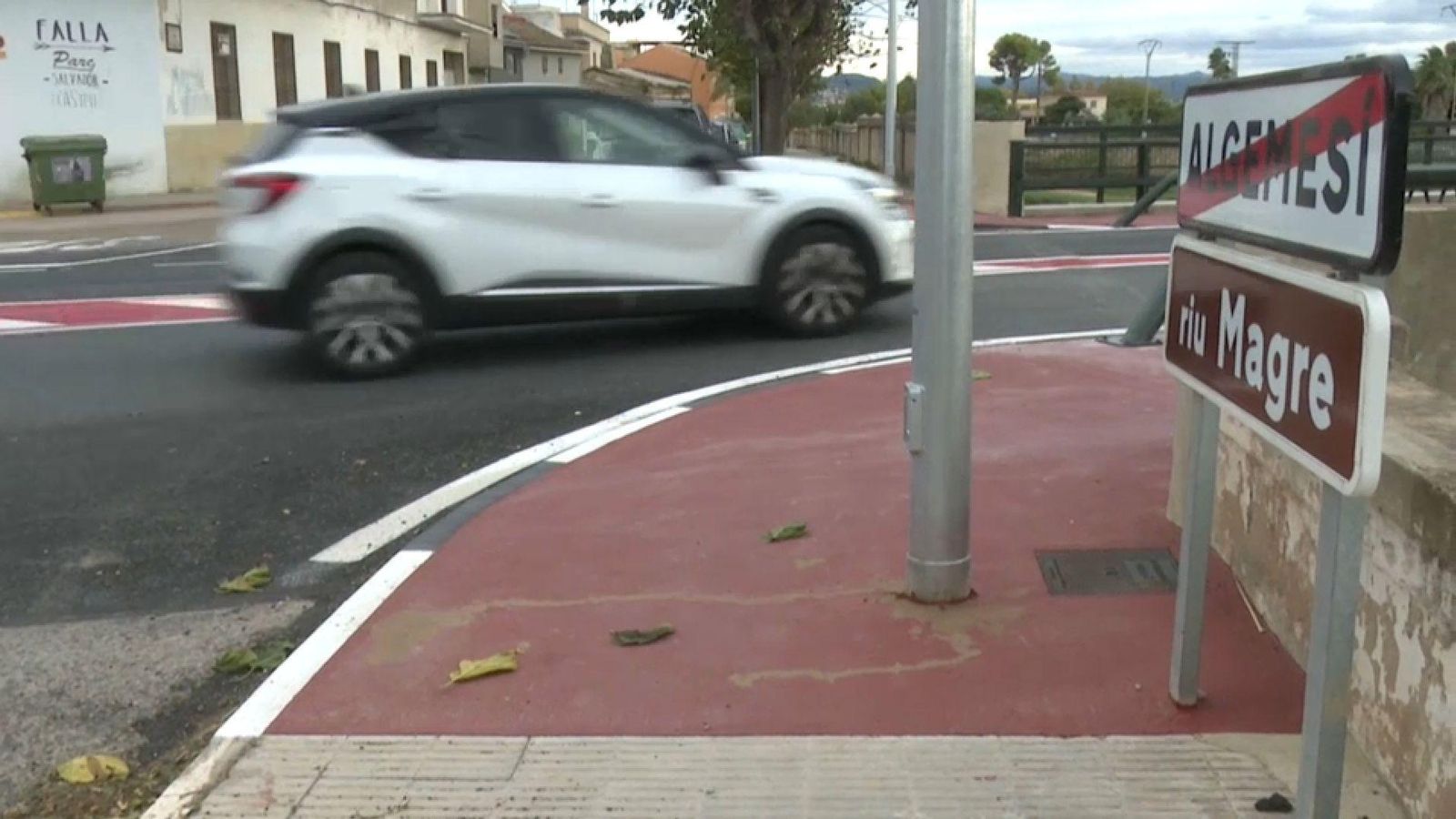 L'accident ha ocorregut a l'entrada d'Algemesí