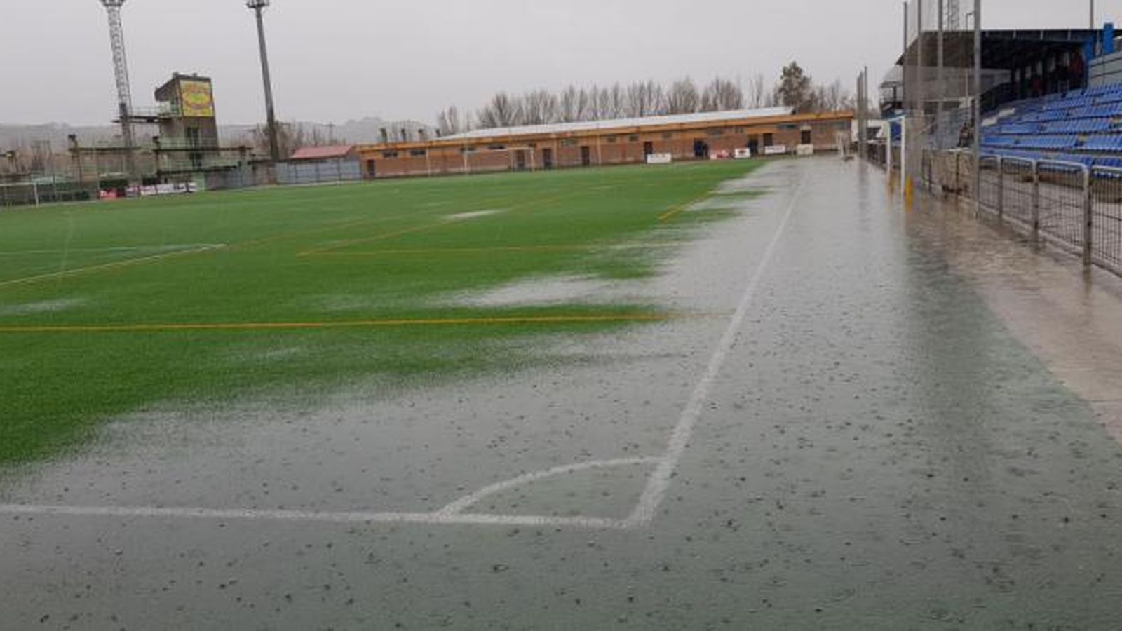 Imatge d'arxiu d'un camp de futbol