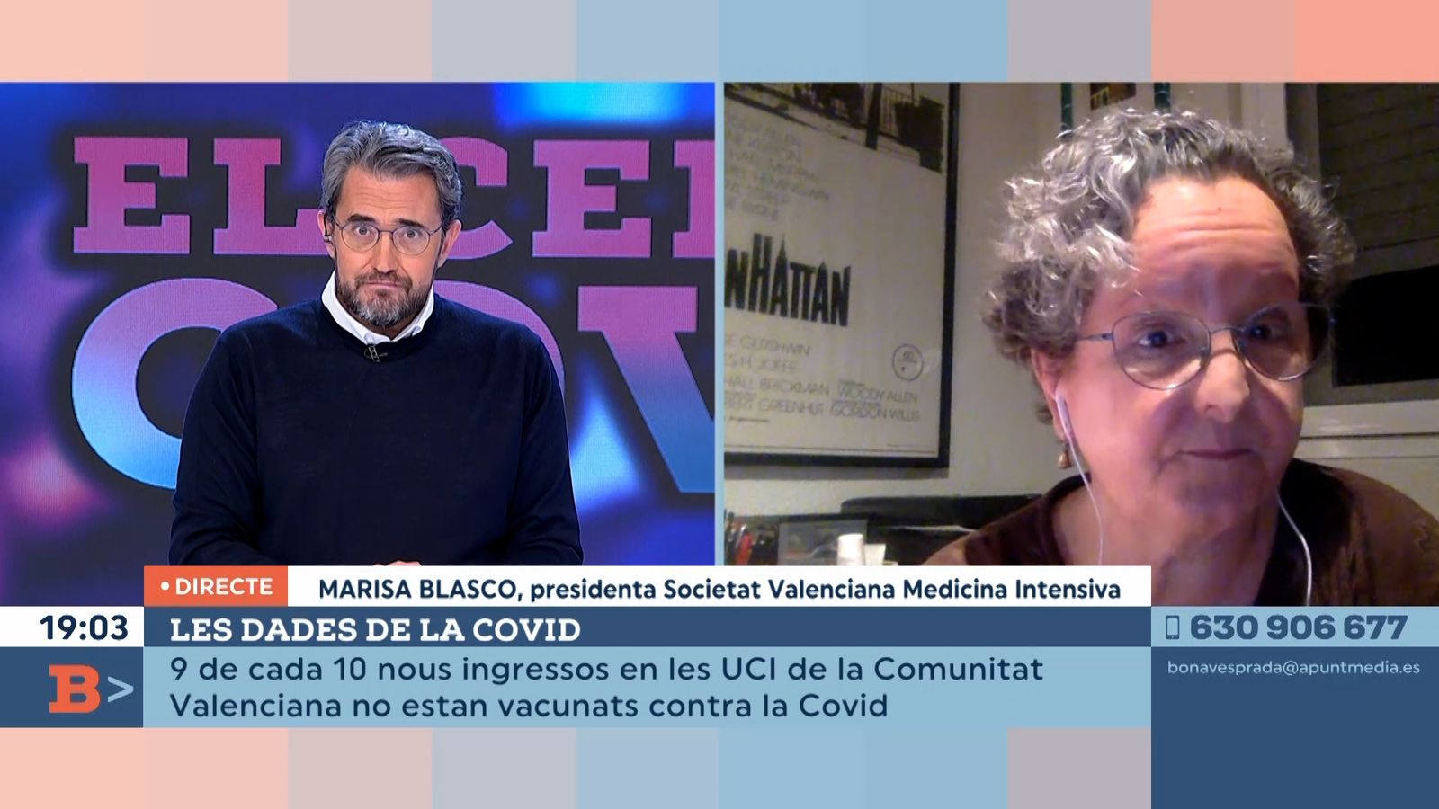 15.11.2021 | Parlem amb Marisa Blasco, presidenta Societat Valenciana Medicina Intensiva