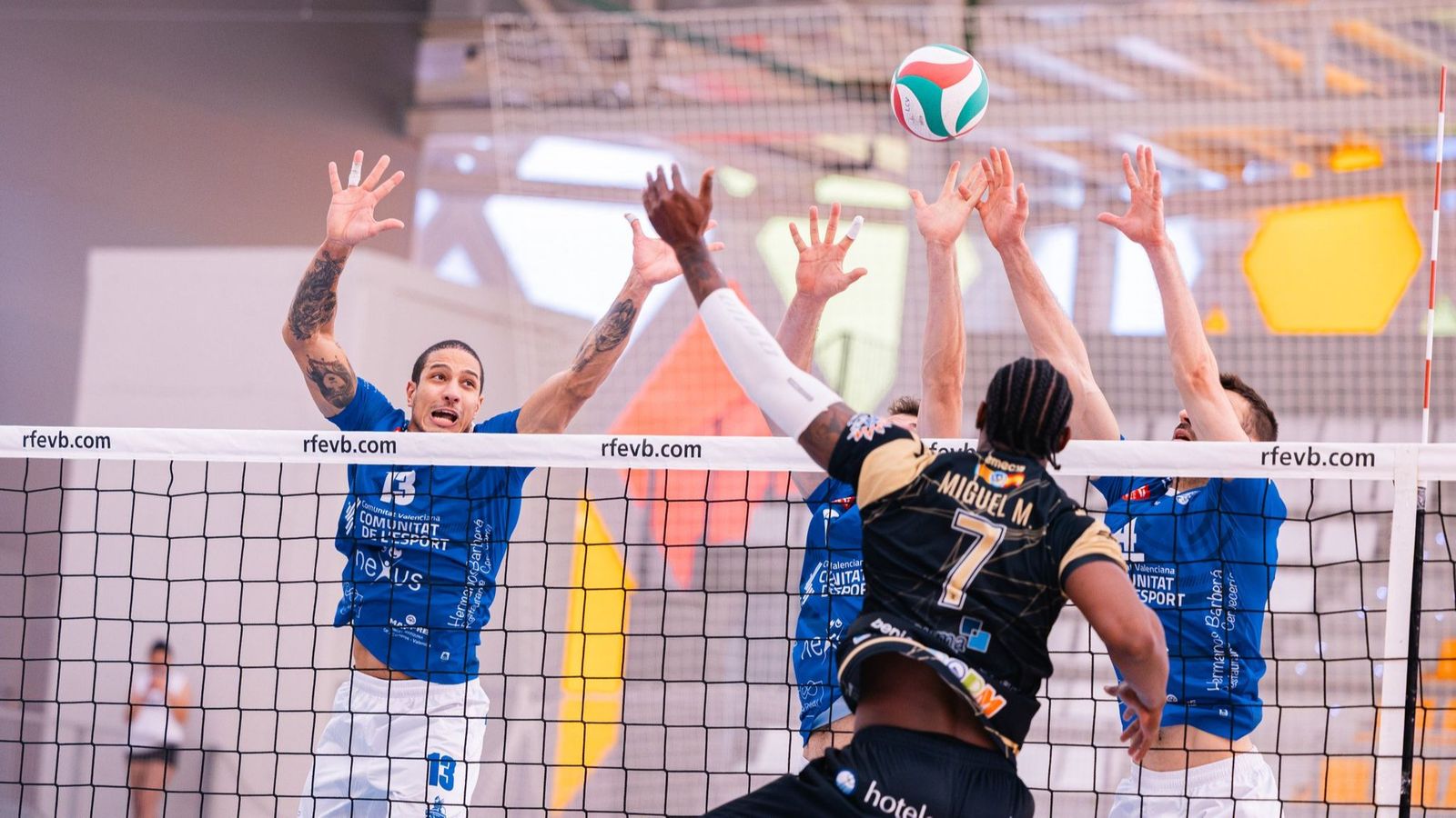 Imatge d'un partit del Leleman Conqueridor València